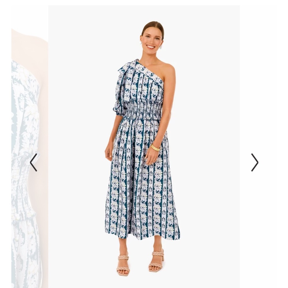 LUG VON SIGA Glory Blue Printed Dress size 36